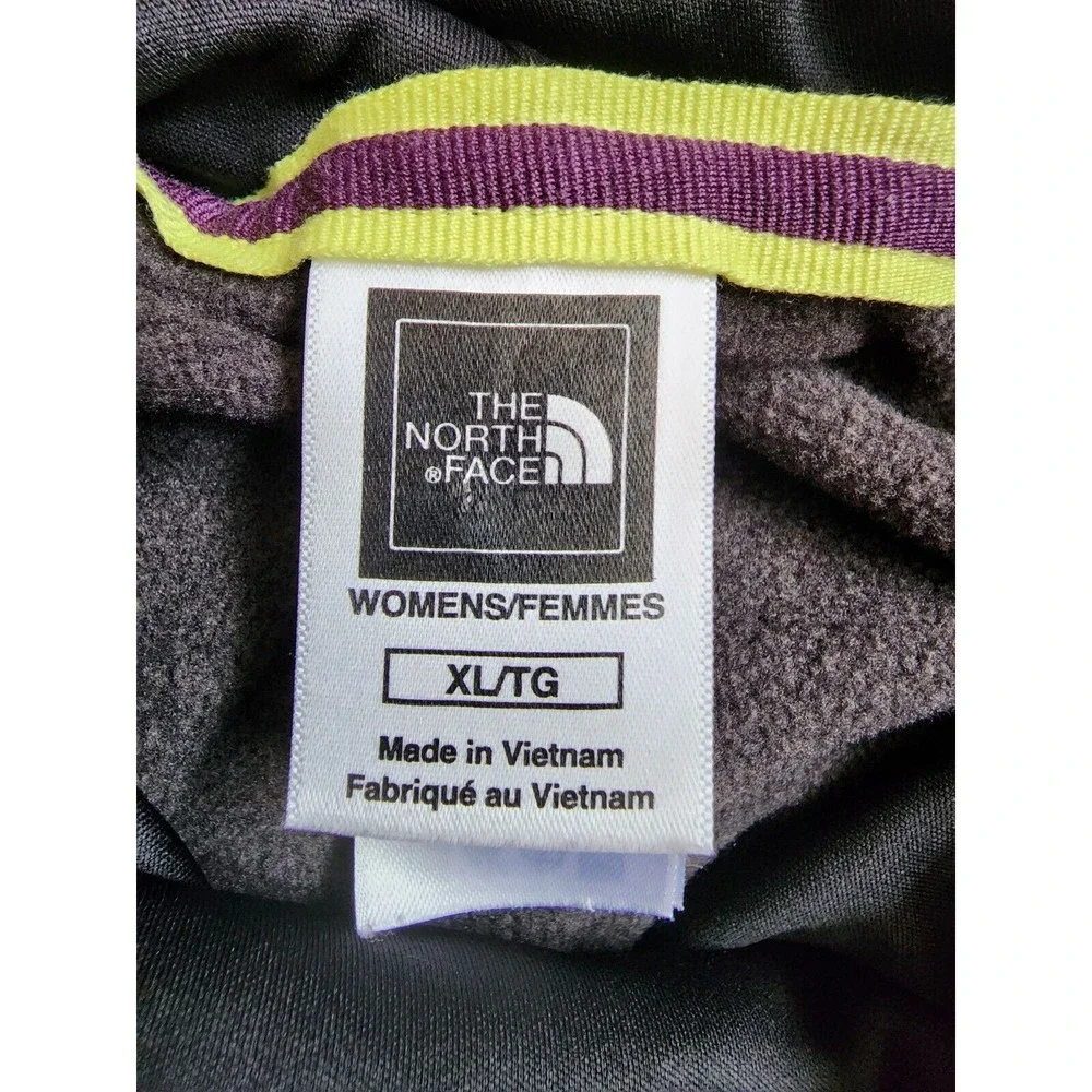 The North Face Womens Gray Pullover Hoodie Size XL Drawstring Neck - Picture 5 of 7